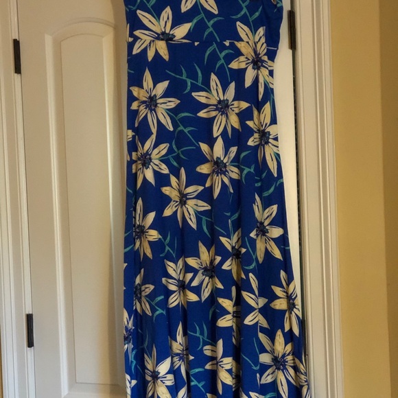 LulaRoe Maxi Skirt - Tropical Pattern - Size M - Picture 5 of 5